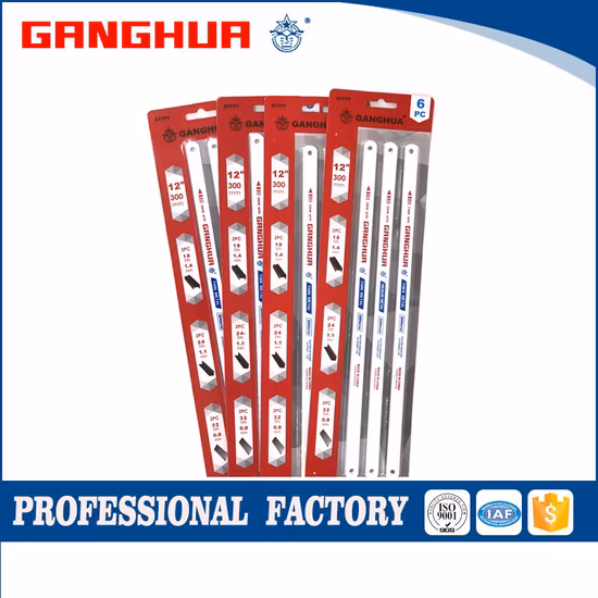 300mm 18tpi Bi Metal (M2 + D6A) Hacksaw Cutting Metal Blades